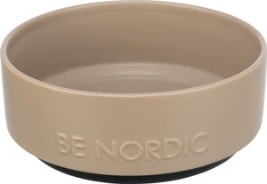Trixie BE NORDIC Keramiknapf für Hunde - taupe/1,2l