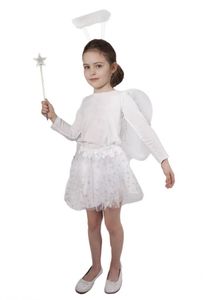 Sukně TUTU anděl s křídly a příslušenstvím