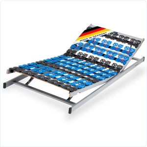 CUBEsleep 7-Zonen Cloud KF Tellerfeder Lattenrost 80 x 200 cm Kopf- und Fußteil verstellbar CUBEsleep 7-Zonen Cloud KF Tellerfeder Lattenrost 80 x 200 cm Kopf- und Fußteil verstellbar