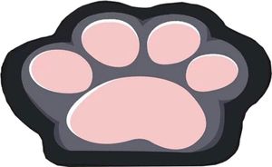 Badematte rutschfest saugfähig Badvorleger Badezimmerteppich Dog-020 40x60