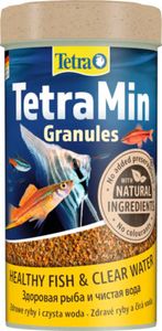 Tetra Min Granules 250ml - granuliertes Fischfutter für Gesundheit und Vitalität der Fische Tetra Min Granules 250ml - granuliertes Fischfutter für Gesundheit und Vitalität der Fische