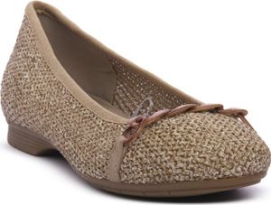 Jana Ballerina in braun, Gr. 40