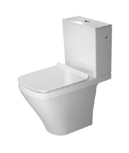 Duravit DuraStyle - Stand-WC-Kombination, Abgang senkrecht, mit HygieneGlaze, Alpinweiß 2162092000