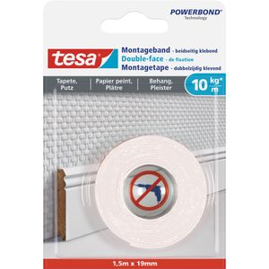 tesa Powerbond für Tapete und Putz Montageband für den Innenbereich