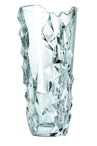 Nachtmann Vorteilsset 2 x  1 Glas/Stck Vase 258/17/33cm Sculpture  101982 und Gratis 1 x Trinitae Körperpflegeprodukt