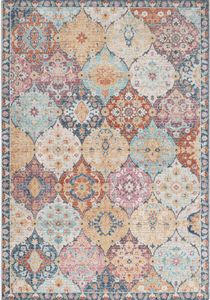 Outdoor Teppich Terasse Küche Balkon Vintage Stil Bunt