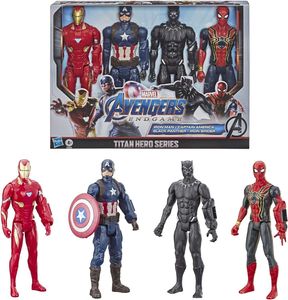 Marvel Avengers: Endgame Iron Man Captain America Black Panther Iron Spider