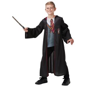 Harry Potter - "Deluxe" Kostüm - Kinder BN4506 (146-152) (Schwarz/Grau/Weinrot)