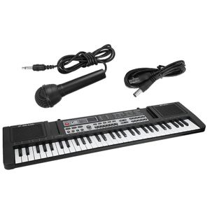61 Tasten Keyboard, Keyboard Piano Elektronisches Keyboard Digitalpiano E-Piano mit Mikrofon für Anfänger Jungen Mädchen 61 Tasten Keyboard, Keyboard Piano Elektronisches Keyboard Digitalpiano E-Piano mit Mikrofon für Anfänger Jungen Mädchen
