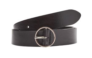s.Oliver Fashion Leather Belt W90 Black