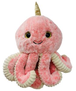 soma Kuscheltier Krake Plüsch Spielzeug Octopus Kuscheltier Cartoon Oktopus Rosa 30 cm (1-St), Kuscheltier Cartoon Oktopus Stofftiere Plüschtiere Geburtstag Geschenk