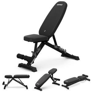 Zipro Jacked verstellbare Trainingsbank für Heimtraining bis 230kg, schwarz Zipro Jacked verstellbare Trainingsbank für Heimtraining bis 230kg, schwarz