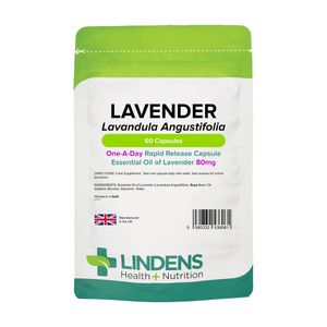 Lindens Ätherisches Lavendelöl 80 mg (60 Kapseln)