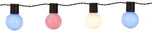 Best Season LED-Party Light, 20-teilig LED, Farbe bunt, Kabel schwarz, outdoor, 476-22