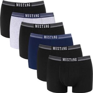 Pánské bavlněné boxerky Mustang Bm1053 6Ste. L