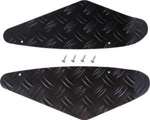 Trittbleche Schwarz Frontstoßstange Trittschutz Schutzblech für Fiat Ducato X250