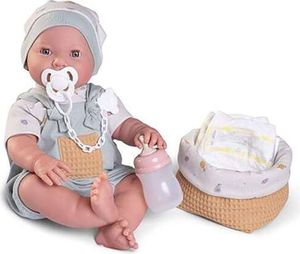 Antonio Juan Mia Neugeborenes Pinkelt Mit Korb-puppe 42 Cm Rosa  Rosa One Size