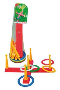 Simba Toys 107408799 Hra na hádzanie krúžkov Kríž