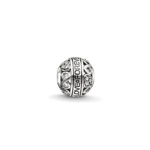 Thomas Sabo K0212-643-14 Karma Bead Love Forever Sterling-Silber