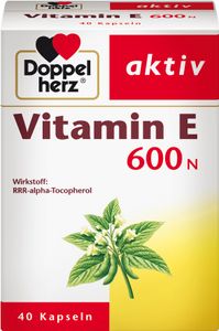 Dopperherz | Vitamin E 600 N | 40 Kapseln