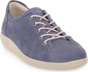 Ecco Komfort Schnürschuhe Damen 31363134323133 Blau 40 EU