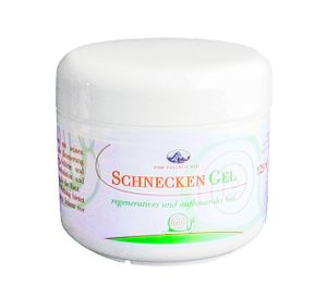 SCHNECKEN-GEL 125ml Schneckengel Hautcreme Creme Balsam Lotion Schneckenschleim Anti Aging Akne 40
