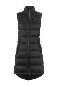Cavallo GELLA lange Steppweste black Sportswear HW 2023, Größe:38