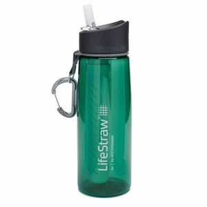 LifeStraw Go 2-Stage,Wasserflasche 640 ml, mit Filter, verschiedene Farben Farbe: Alpine green