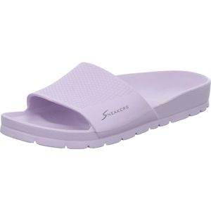 Sneakers Damen-Badepantolette Lavendel-Lila, Farbe:rot, EU Größe:42