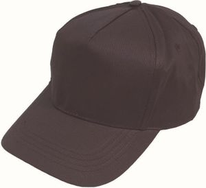 Black Jungle 5-Panel Baseball Schirmmütze Baumwolkappe Cap Basecap Schiebermütze Mützen Uni Schwarz Verstellbar