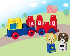 Tutor Blocks Meine ersten Magnetbausteine ABC-Truck für Babys
