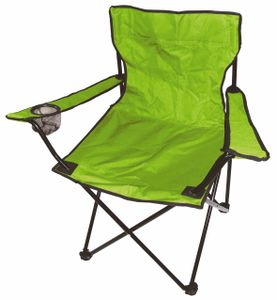 2.04 Kempingová stolička v limetkovo zelenej farbe
