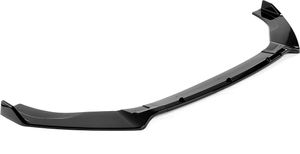 MECO Stoßstange, Frontspoiler Splitter Frontschürze Glanz Schwarz für Volkswagen VW Golf MK7 MK7.5 GTI 2014-2019