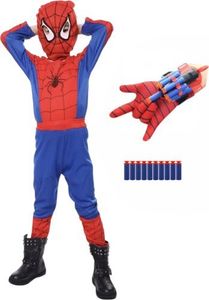 Dětský kostým Spiderman s vystřelovákem 98-110 S Dětský kostým Spiderman s vystřelovákem 98-110 S