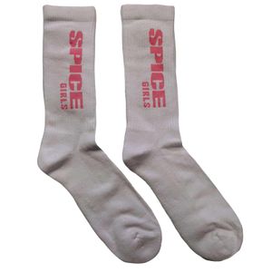 Spice Girls - Socken für Herren/Damen Unisex RO5170 (40,5 EU - 45,5 EU) (Weiß)