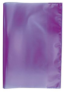 Heftumschlag A4 transparent - PP-Folie violett