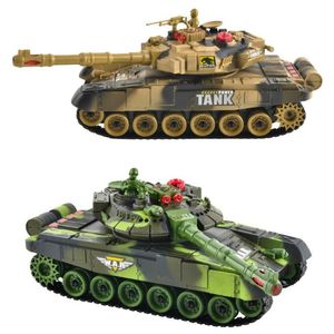 Elektrischer Panzer Spielpanzer Modell Kinderspielzeug hat Sound/Licht und fährt 