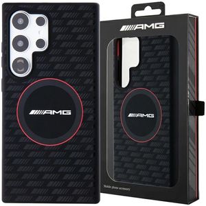 AMG Samsung Galaxy S24 Ultra Case Silicone Carbon Pattern MagSafe