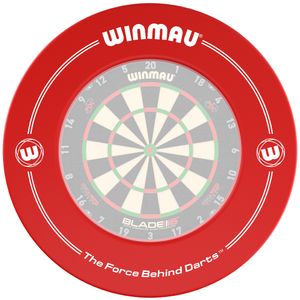 Winmau Dartscheibe Fangring rot