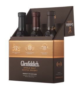 Glenfiddich Single Malt Scotch Whisky (3 x 0,20 l)