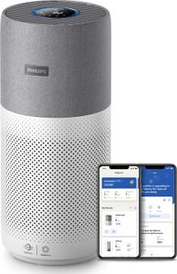 Luftreiniger der Serie 4000i, App-Steuerung, entfernt Keime, Pollen und Staub in Räumen bis zu 158 m², 4 Geschwindigkeiten, Schlafmodus, (AC4236/10)