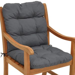 Beautissu Nízká opěrka židle Flair NL 100x50x8 cm