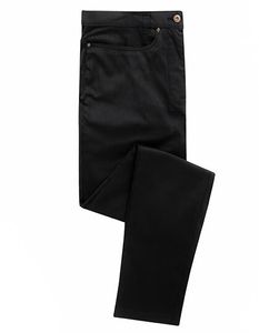 Premier Workwear Herren Performance Chino Jeans Bundhose PR560 black 38/34