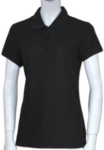 Tommy Hilfiger Polo-Shirt Poloshirt Golf Schwarz T-Shirt Baumwolle Gr. L