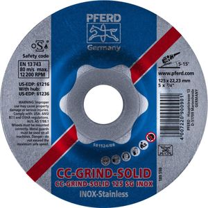CC-Grind®-SOLID-Schleifscheibe CC-GRIND-SOLID 125 SG-INOX VPE: 10