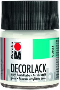 Marabu Acryllack "Decorlack", weiß, 50 ml, im Glas