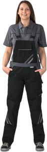 Größe 38 Damen Planam Highline Damen Latzhose schwarz schiefer zink Modell 2719 Größe 38 Damen Planam Highline Damen Latzhose schwarz schiefer zink Modell 2719