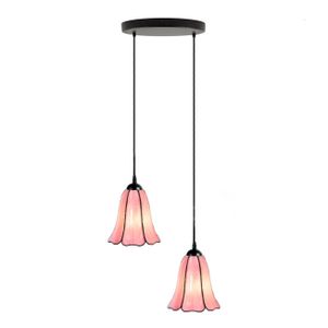 Art Deco Trade - Tiffany Kronleuchter Liseron Pink 2