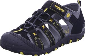 Dockers Jungen Outdoorsandalen 32808-33, 32808-34, 32808-35, 32808-36, 32808-37, 32808-38, 32808-39, 32808-40, 32808-41 DOK-40TW650-637 schwarz/grau 35 [Kinderschuhe]