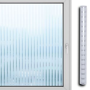Yakimz Sichtschutzfolie 3D Fensterfolie Selbstklebend Spiegelfolie Sonnenschutzfolie Streifen 60*200cm